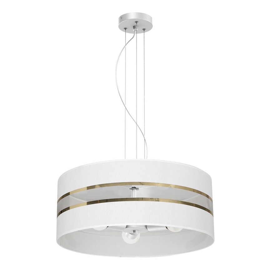 Candelabro suspenso ULTIMO 3xE27/60W/230V branco