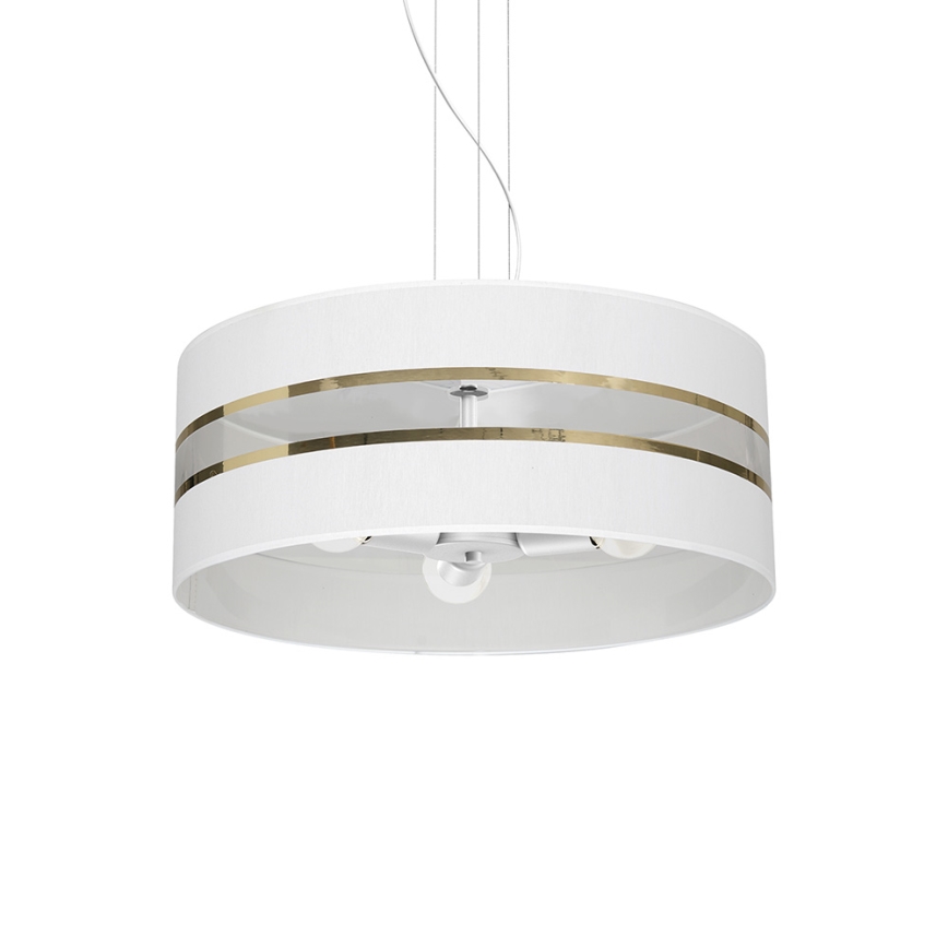 Candelabro suspenso ULTIMO 3xE27/60W/230V branco