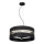 Candelabro suspenso ULTIMO 3xE27/60W/230V preto