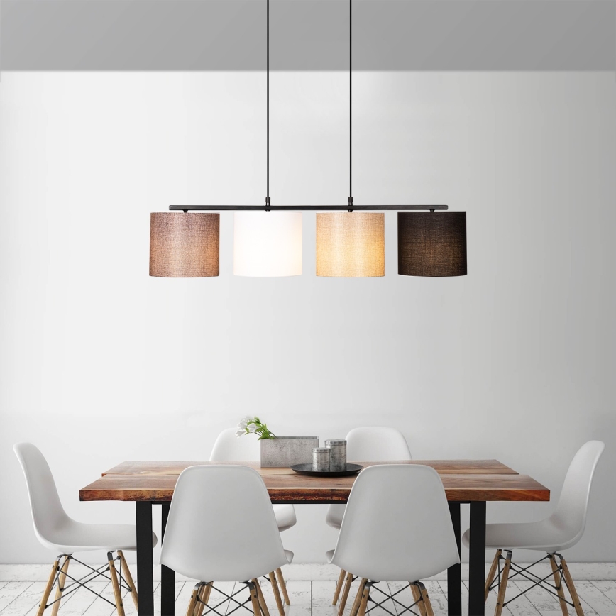 Candelabro suspenso VALIZ 4xE27/40W/230V
