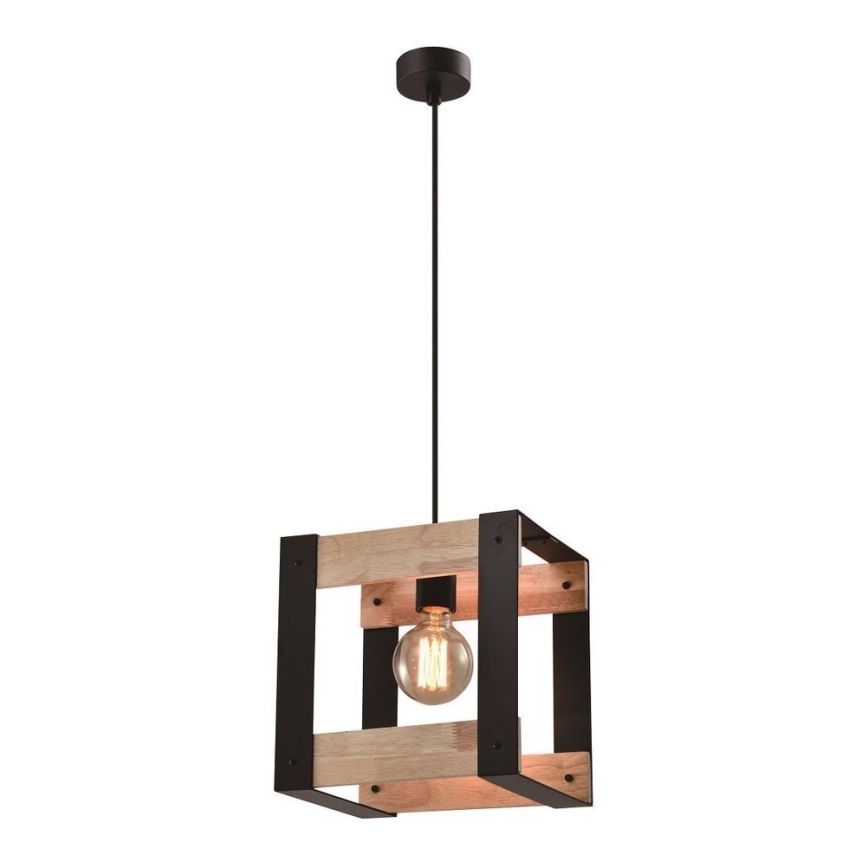 Candelabro suspenso VARNA 1xE27/40W/230V madeira