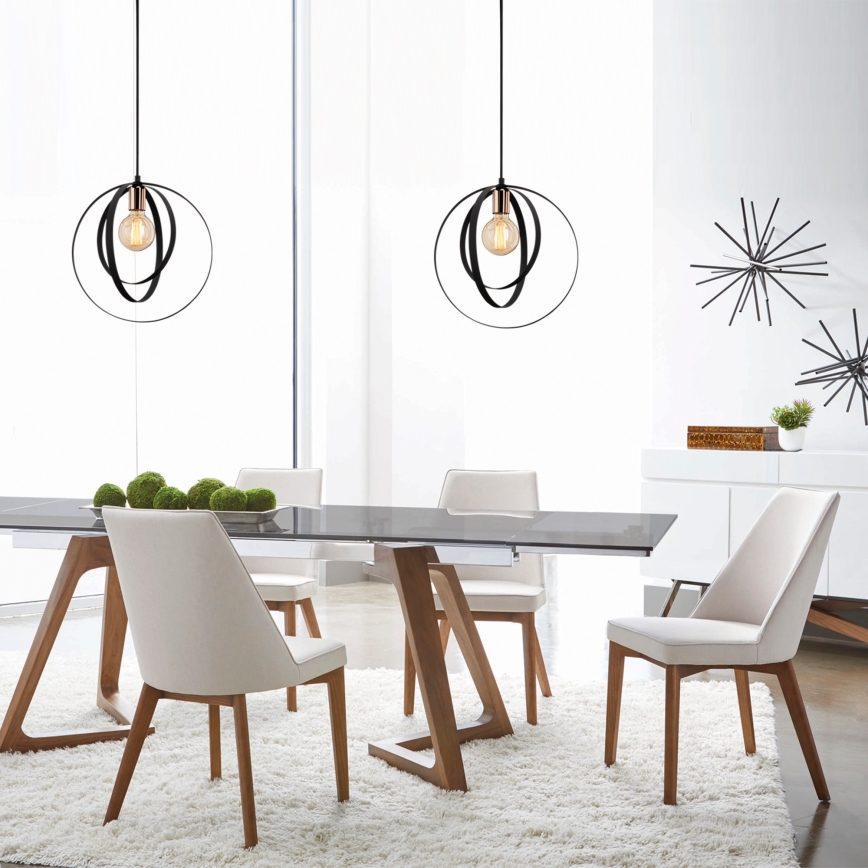 Candelabro suspenso VAVEYLA 1xE27/100W/230V