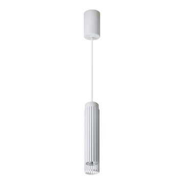 Candelabro suspenso VERTICAL 1xGU10/8W/230V branco