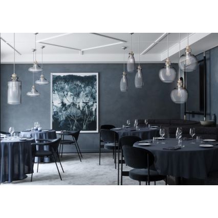 Candelabro suspenso VETRO 1xE27/60W/230V faia