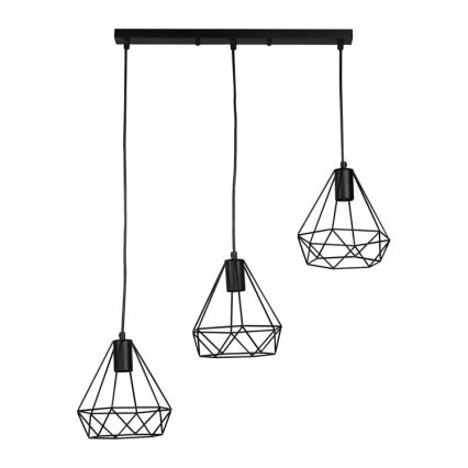 Candelabro suspenso VIGO 3xE27/20W/230V
