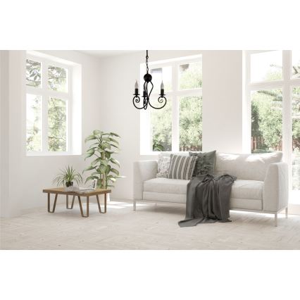 Candelabro suspenso VINCENT 3xE14/40W/230V