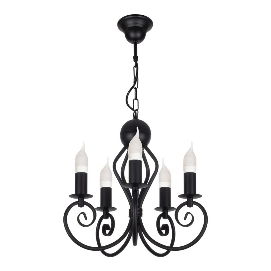 Candelabro suspenso VINCENT 5xE14/40W/230V