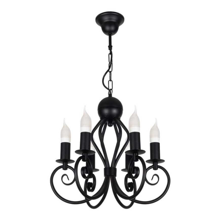 Candelabro suspenso VINCENT 6xE14/40W/230V