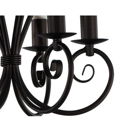 Candelabro suspenso VINCENT 6xE14/40W/230V