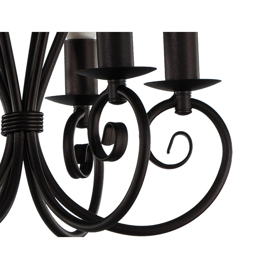 Candelabro suspenso VINCENT 6xE14/40W/230V