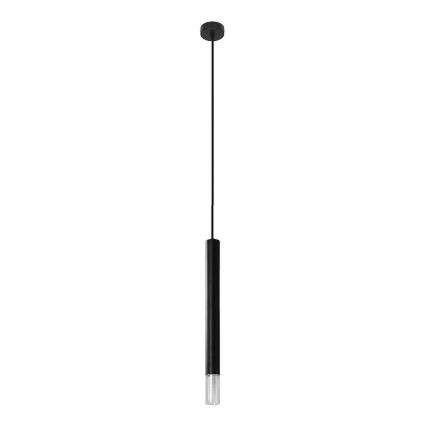 Candelabro suspenso VIZIER 1xG9/40W/230V preto