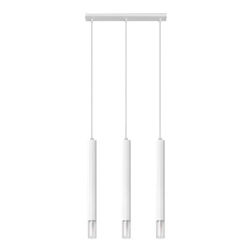 Candelabro suspenso VIZIER 3xG9/40W/230V branco