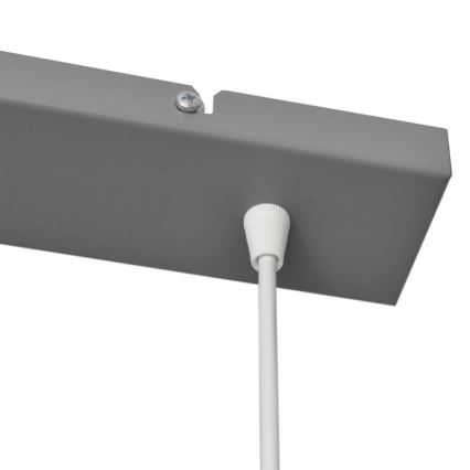 Candelabro suspenso VOLTA 2xE27/15W/230V cinzento