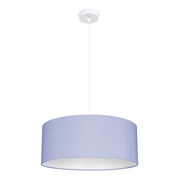 Candelabro suspenso WERT 1xE27/60W/230V azul