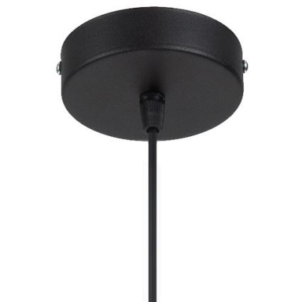 Candelabro suspenso WILL 1xE27/60W/230V preto