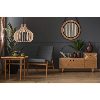 Candelabro suspenso WILL 1xE27/60W/230V preto