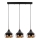 Candelabro suspenso YILDO 3xE27/40W/230V