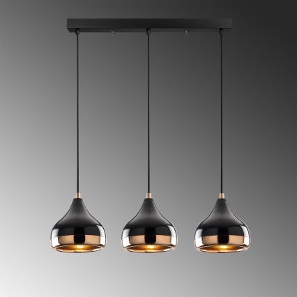Candelabro suspenso YILDO 3xE27/40W/230V