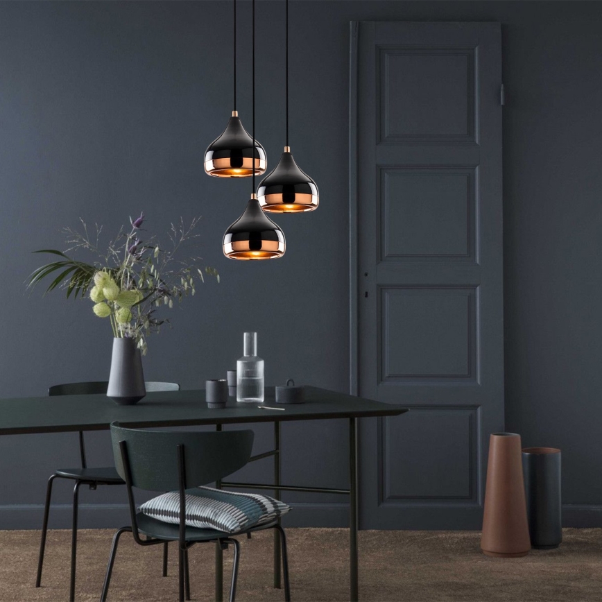 Candelabro suspenso YILDO 3xE27/40W/230V