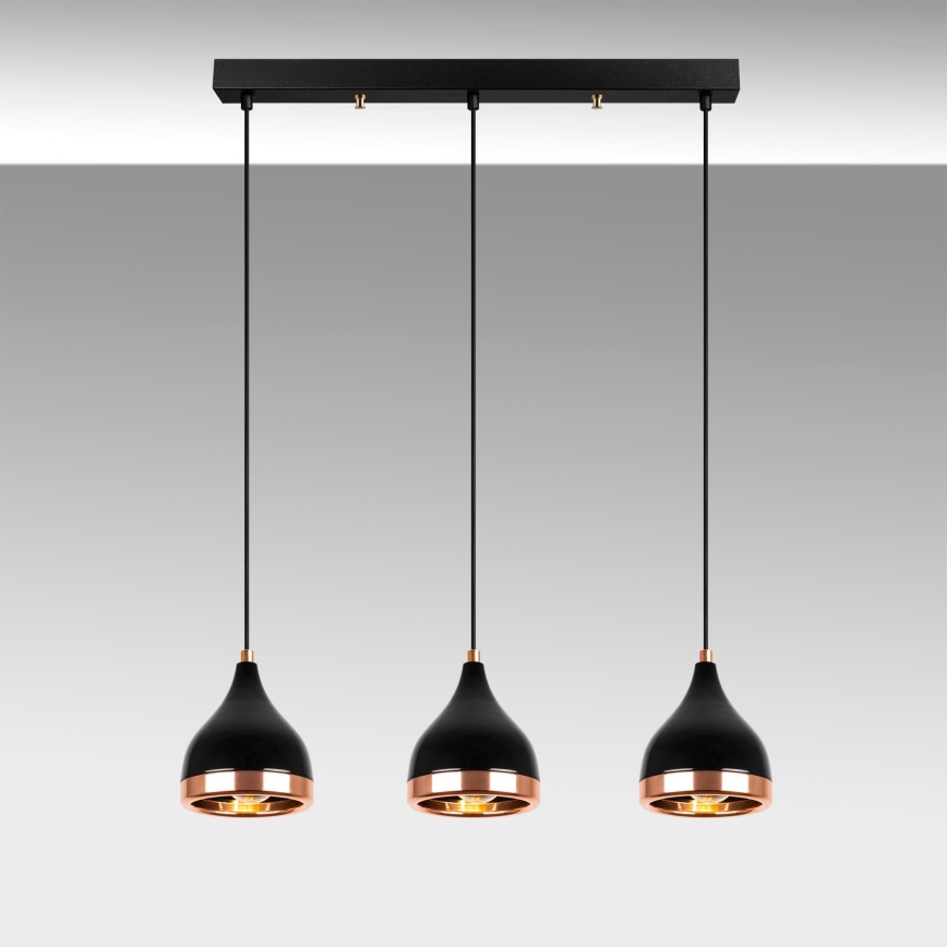 Candelabro suspenso YILDO 3xE27/60W/230V