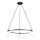 Candelabro suspenso YOLI 3xG9/8W/230V preto
