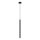 Candelabro suspenso YORU 1xG9/8W/230V 50 cm preto