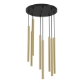 Candelabro suspenso YORU 5xG9/8W/230V latão