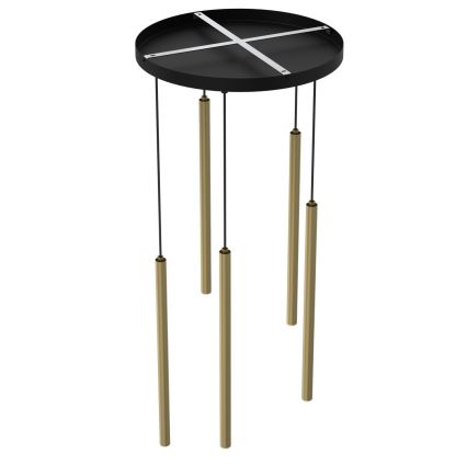Candelabro suspenso YORU 5xG9/8W/230V latão