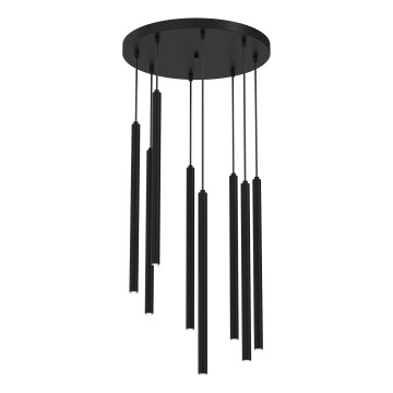 Candelabro suspenso YORU 5xG9/8W/230V preto