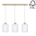 Candelabro suspenso ZEFIR 3xE27/60W/230V carvalho - certificado por FSC