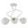 Candelabro suspenso ZIGZAG 3xG9/12W/230V branco