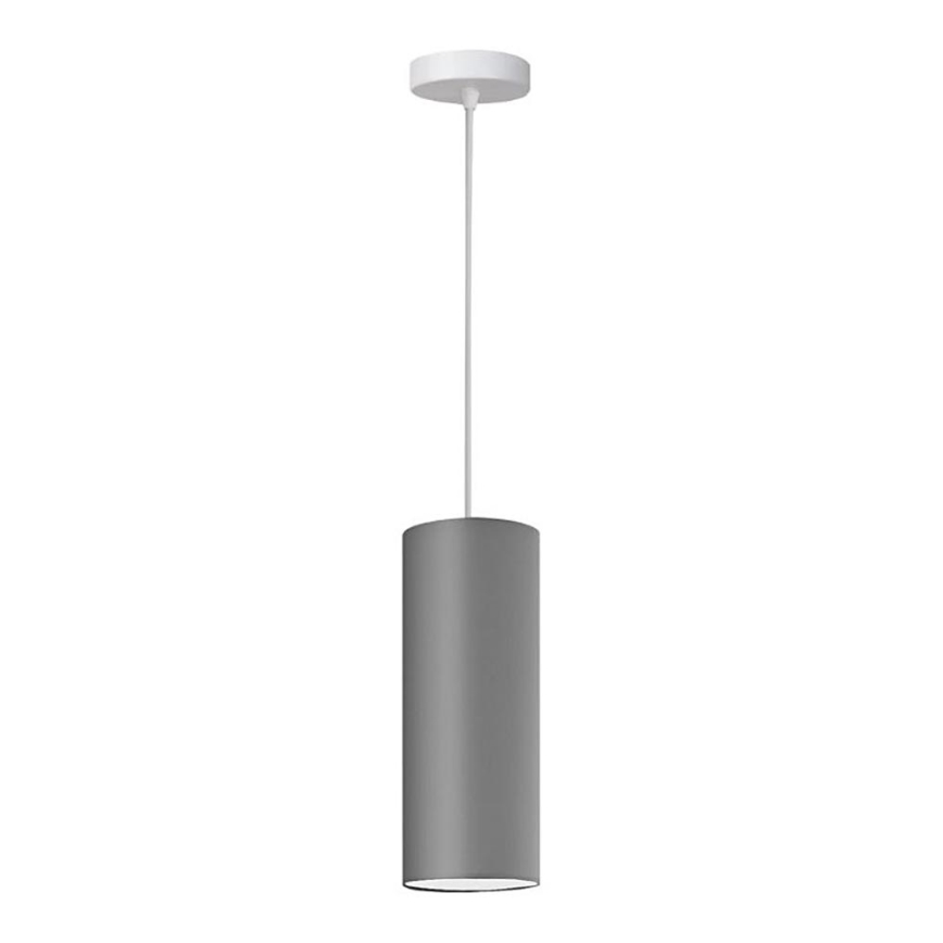 Candelabro suspenso ZIK 1xE27/40W/230V cinzento