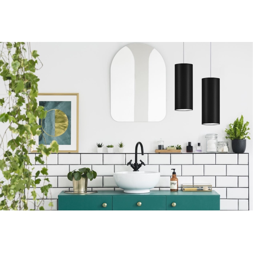 Candelabro suspenso ZIK 1xE27/40W/230V preto