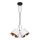 Candelabro suspenso ZOMA 3xE27/60W/260V branco/cobre
