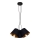 Candelabro suspenso ZOMA 3xE27/60W/260V preto/cobre