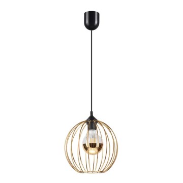 Candelabro suspenso ZOYA 1xE27/60W/230V dourada