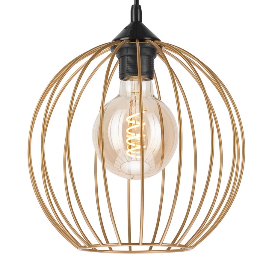 Candelabro suspenso ZOYA 1xE27/60W/230V latão