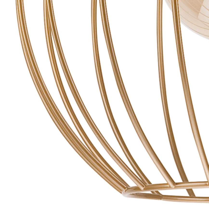 Candelabro suspenso ZOYA 1xE27/60W/230V latão