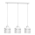 Candelabro TUBE 3xE27/60W/230V branco