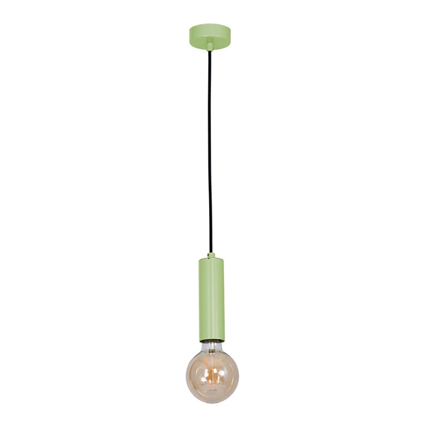 Candelabro TUBES 1xE27/60W/230V verde