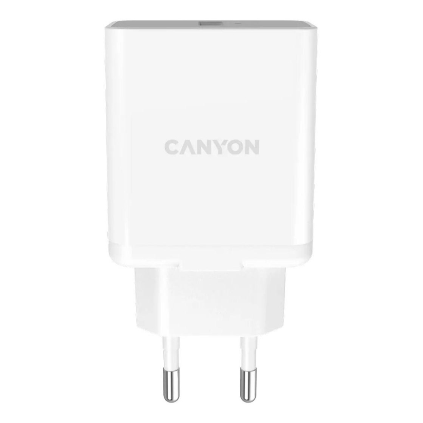 Canyon - Adaptador de carregamento 1xUSB/230V
