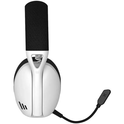 Canyon - Auscultadores sem fios com um microfone 400 mAh branco