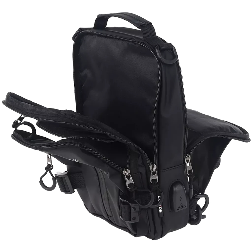 Canyon - Bolsa de ombro 3,5 l preto