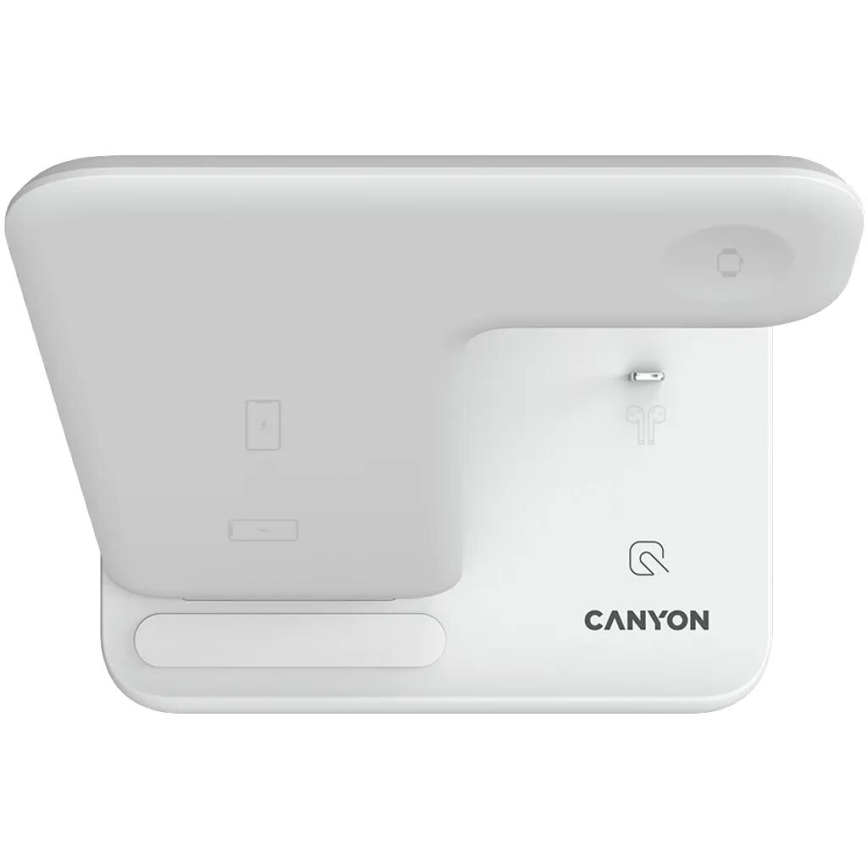 Canyon - Carregador sem fios 3em1 branco