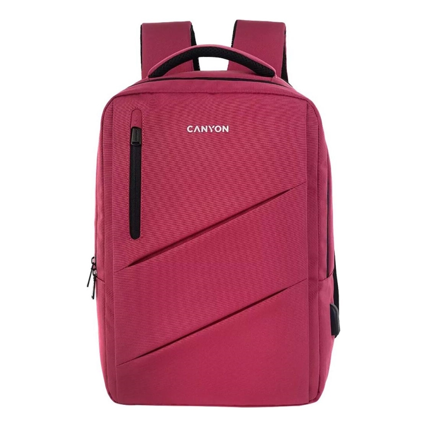 Canyon - Mochila para computador portátil 15.6" rosa