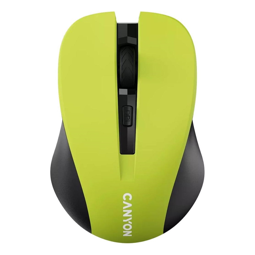 Canyon - Rato sem fios 800/1000/1200 DPI 2xAAA amarelo