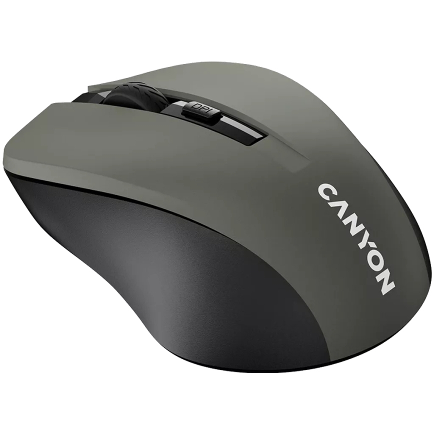 Canyon - Rato sem fios 800/1000/1200 DPI 2xAAA cinzento