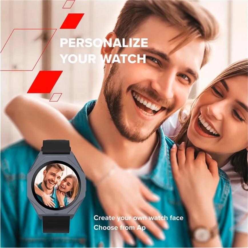 Canyon - Smart watch OTTO IP68 preto