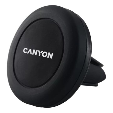 Canyon - Suporte magnético de telemóvel para o carro redondo preto