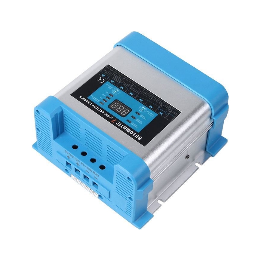 Carregador de bateria de chumbo ácido 12V/20A